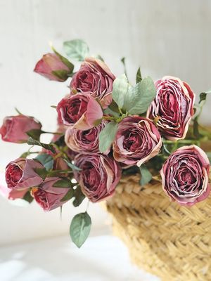 CV/Rose Spray Dusky Pink 61cm