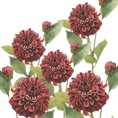 CV/ Dahlia Red 62cm