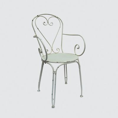CV Metal Bistro Chair/Vintage White