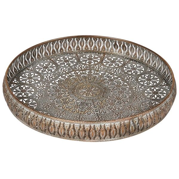 C H Filigree Tray