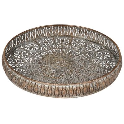 C H Filigree Tray