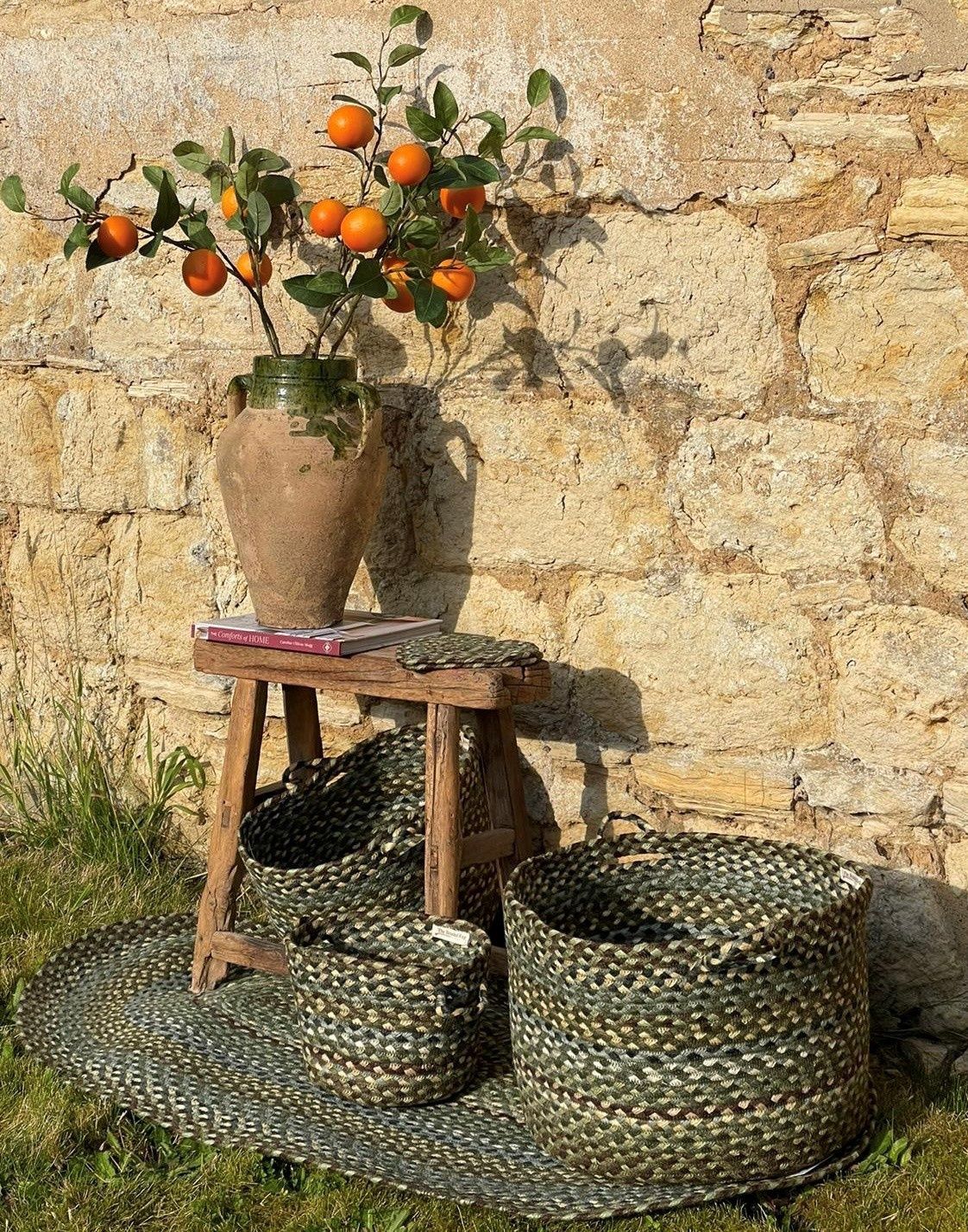 Hedgerow Jute Basket/Large