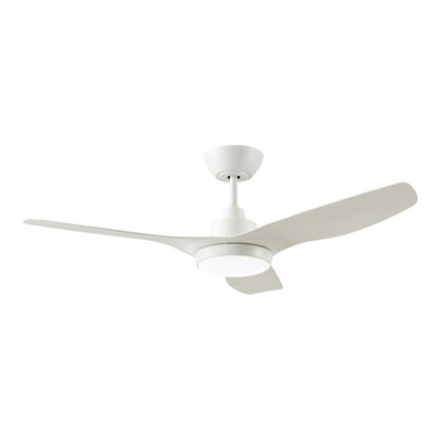 DC 3 Ceiling Fan with 20W Tri CCT LED Light - 48&quot;
