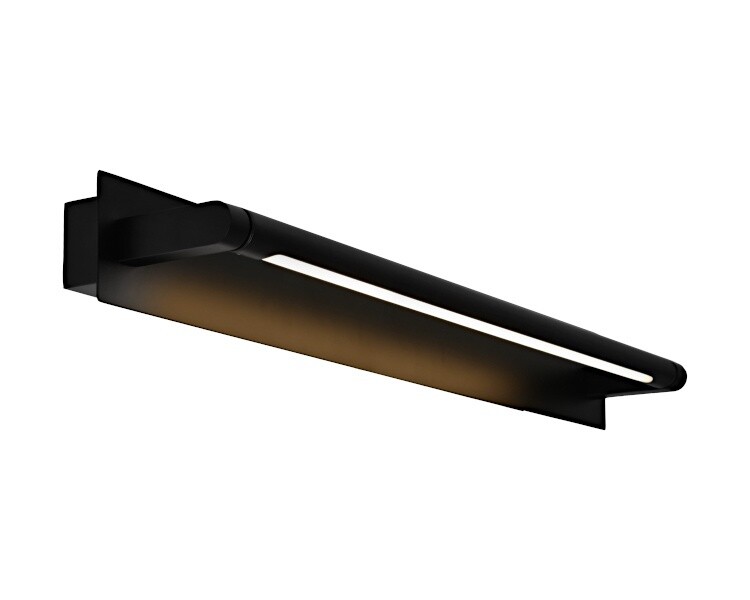 Coral LED Vanity Light, Size: 12W, Colour: Black