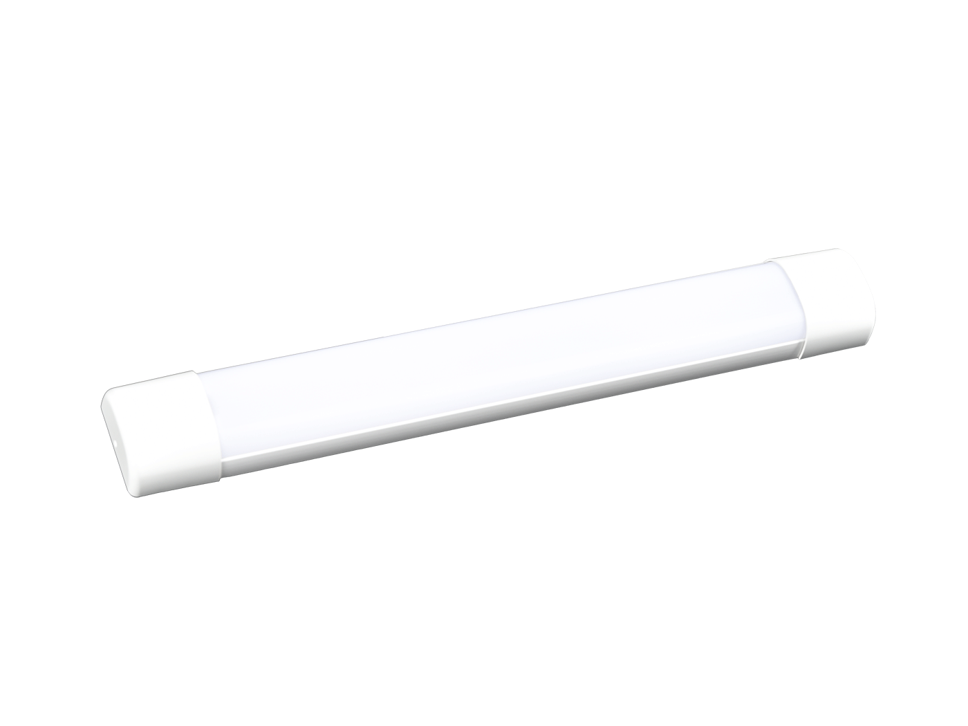 UltraSlim Dual Watt Tri-CCT LED Batten, Length: 2FT
