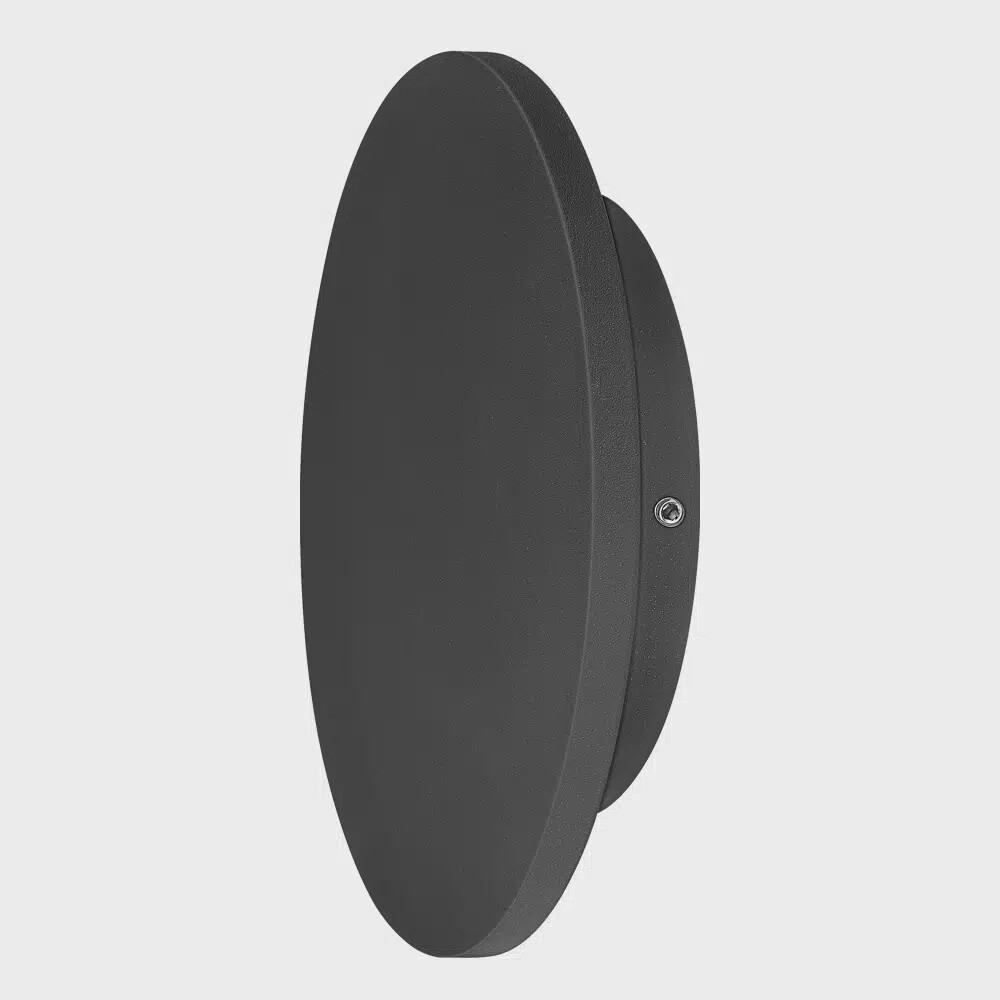 Torino Tri LED Exterior Wall Light, Wattage: 9W, Colour: Matt Black
