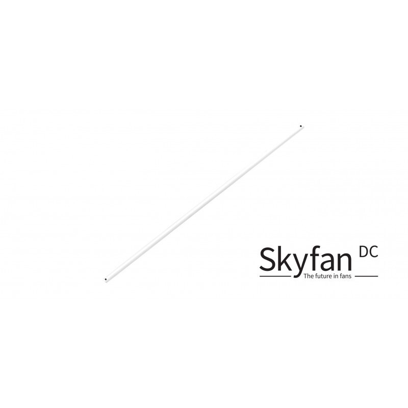 Ventair DC Extension Rod, Size: 600mm, Colour: Satin White