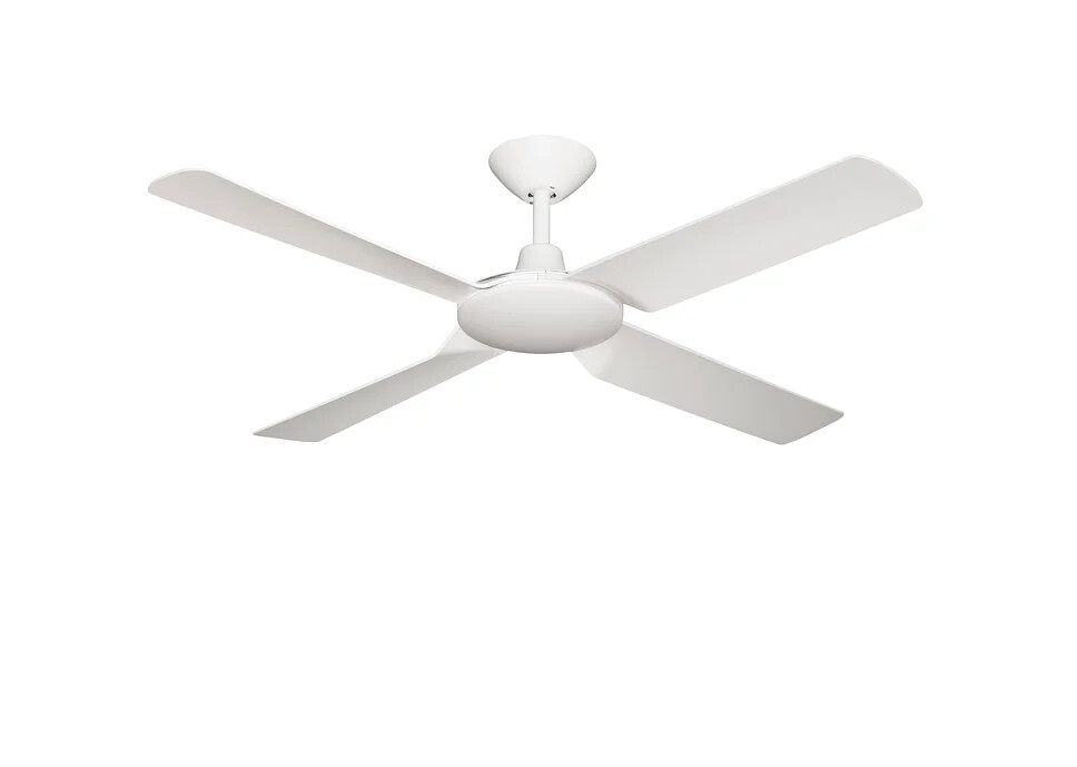 Next Creation V2 DC Ceiling Fan - 52&quot;, Colour: Matt White