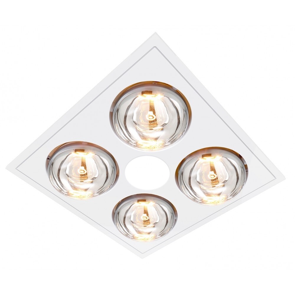 Myka 4 Exhaust Fan, Colour: White