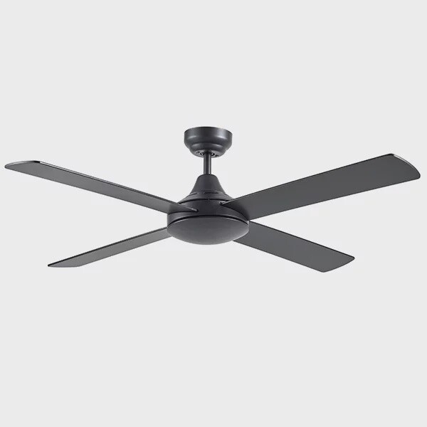 Link AC Ceiling Fan - 48&quot;, Colour: Matt Black