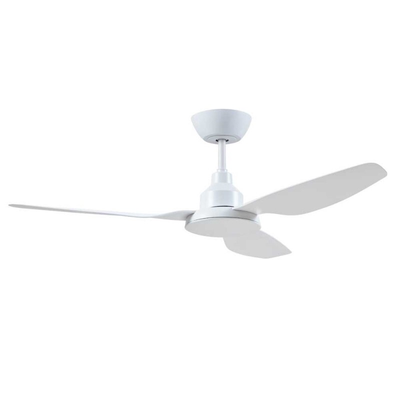 Glacier DC Ceiling Fan, Size: 48&quot; (120cm), Colour: White