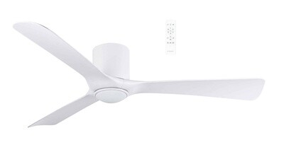 Fresno DC Ceiling Fan with 18W CCT LED Light and Wi-Fi - 52&quot;