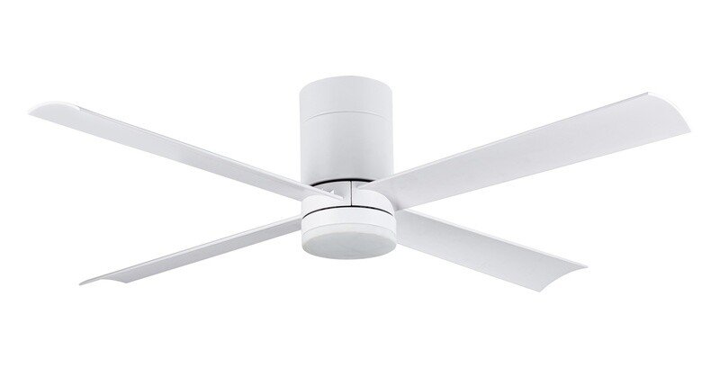 Carrara DC Ceiling Fan with 16W CCT LED Light &amp; Wi-Fi - 48&quot;