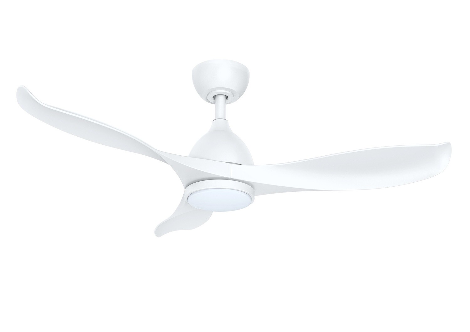 Scorpion DC Ceiling Fan with 20W CCT LED Light &amp; Wi-Fi, Size: 52&quot; (132cm), Colour: Matt White