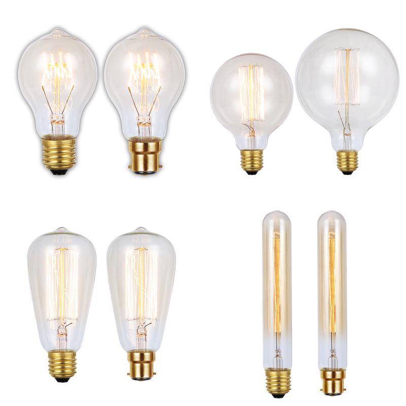 25W Vintage Carbon Filament Globe