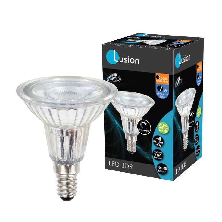 JDR 7W LED E14 Globe