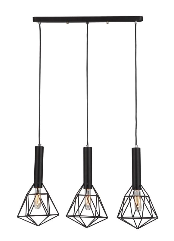 Blackband 3 Light Pendant