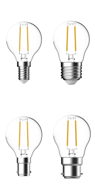 SupValue Fancy Round 4.8W LED Filament Globe
