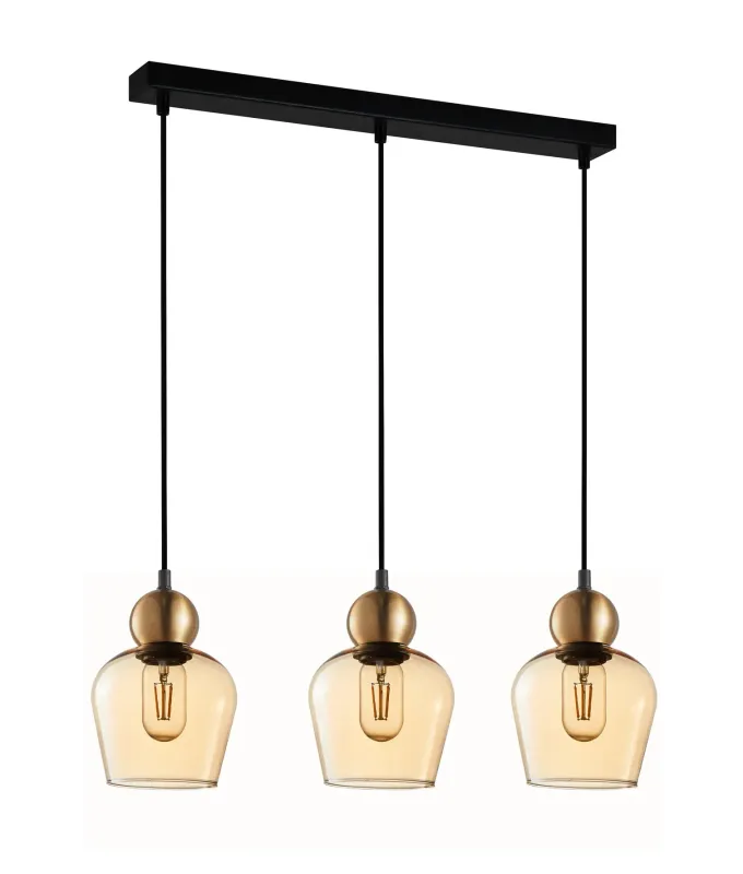 Champan 3 Light Pendant