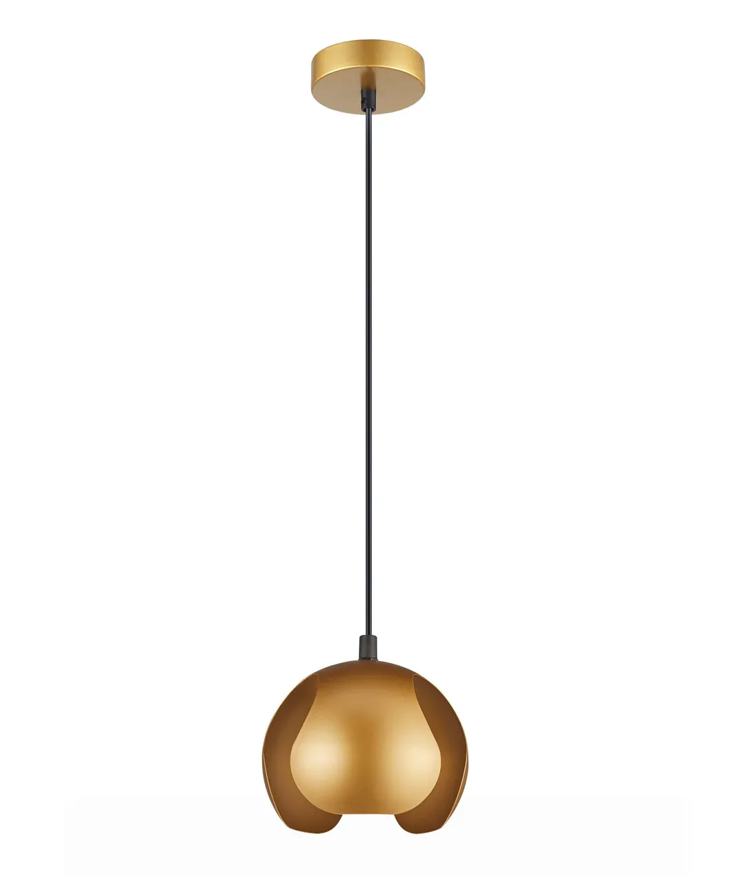 Vaina Pendant, Colour: Matt Gold