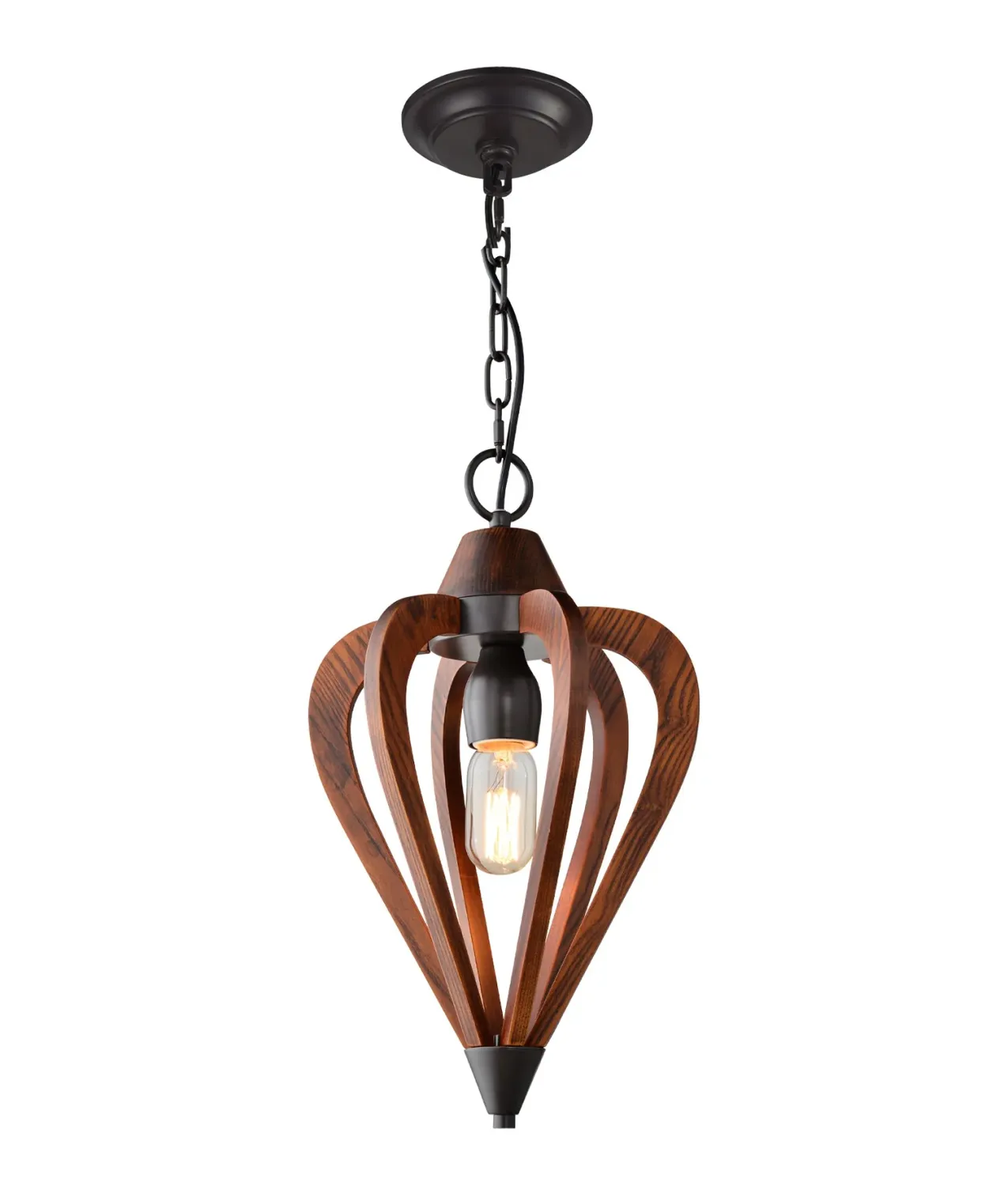 Senorita Pendant, Size: Small, Colour: Tuscan Coffee