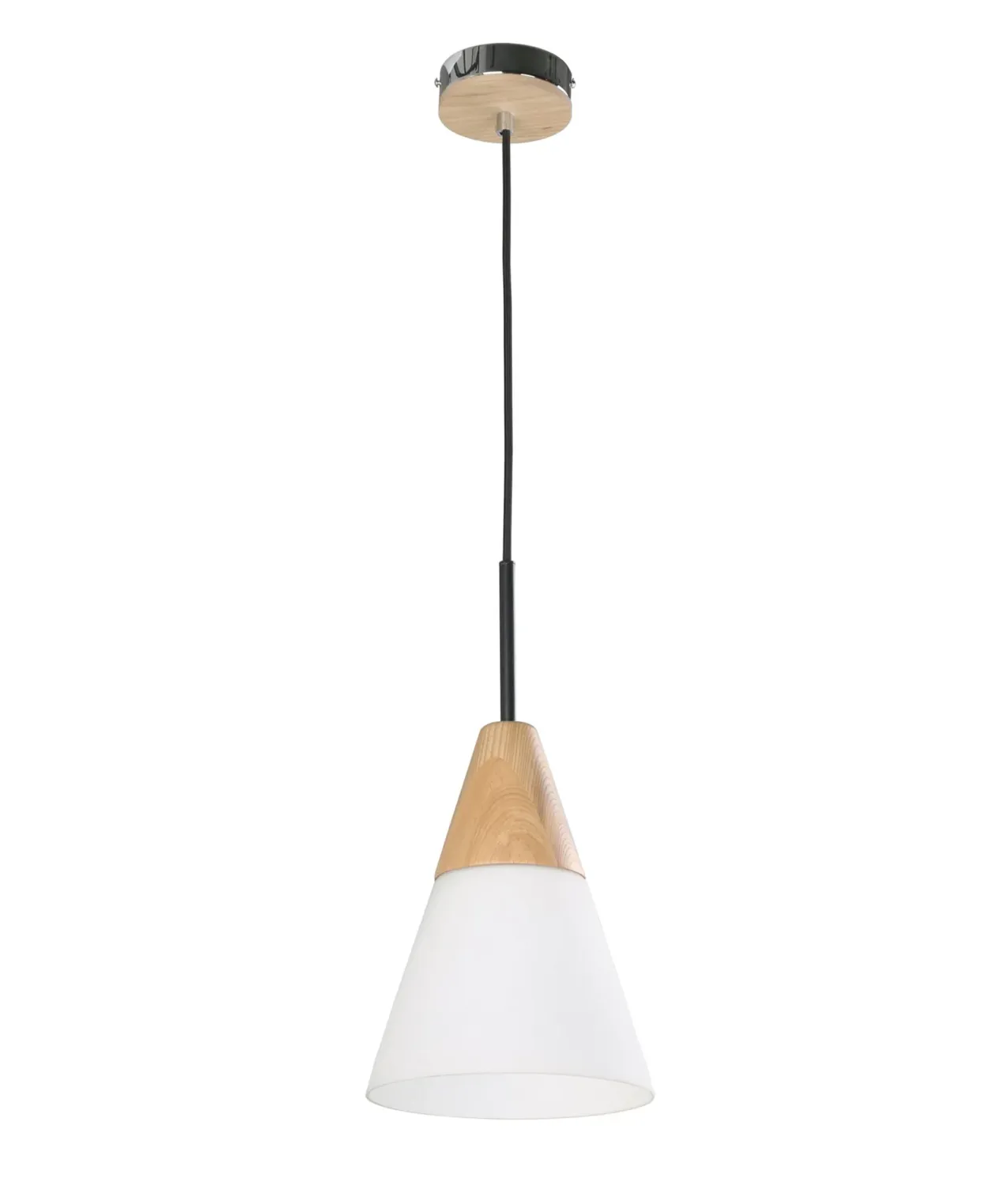 Finn Pendant, Shape: Medium Cone
