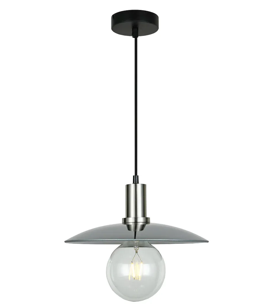 Chapeau Pendant, Size: Large, Colour: Smokey Black