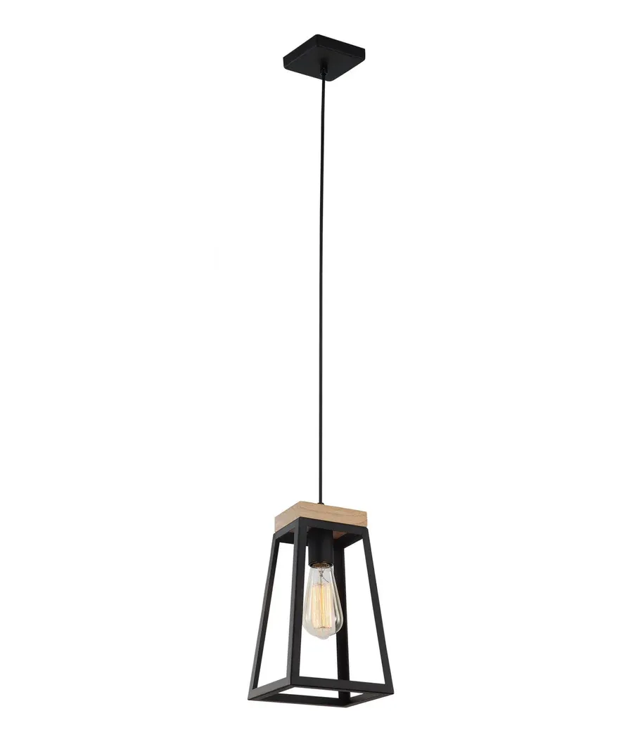 Lanterna Pendant, Colour: Black