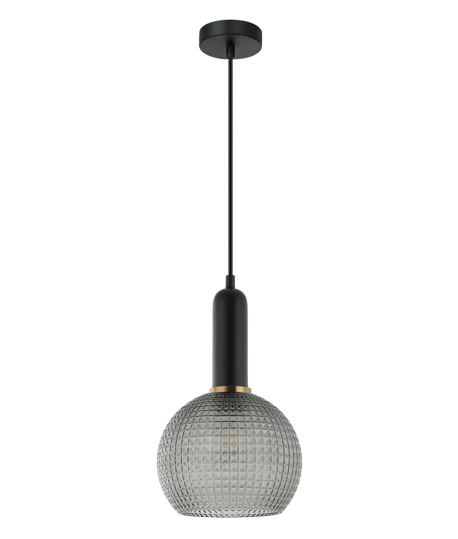 Pelota Pendant, Colour: Smokey Black