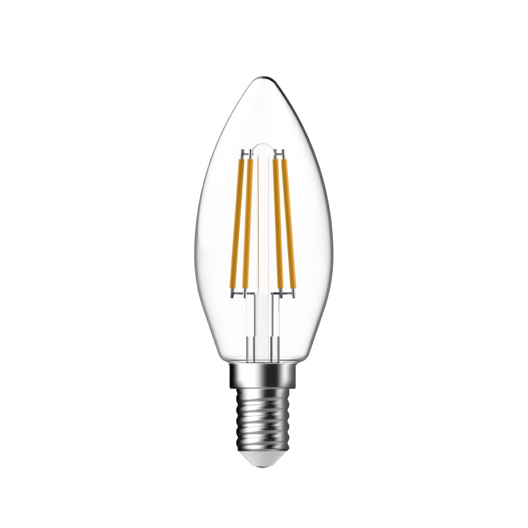 SupValue C35 Candle LED Filament Globe, Base: E14
