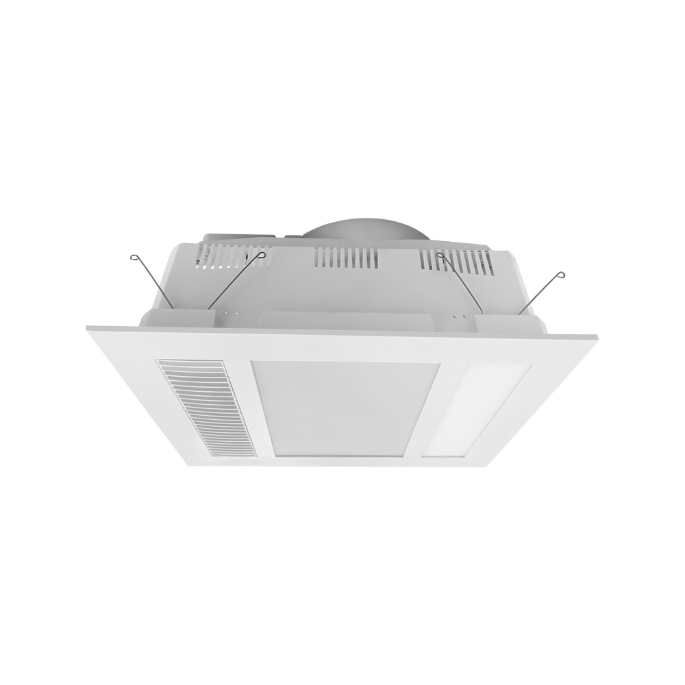 Phoenix Mini 3 in 1 Bathroom Exhaust Fan, Colour: White