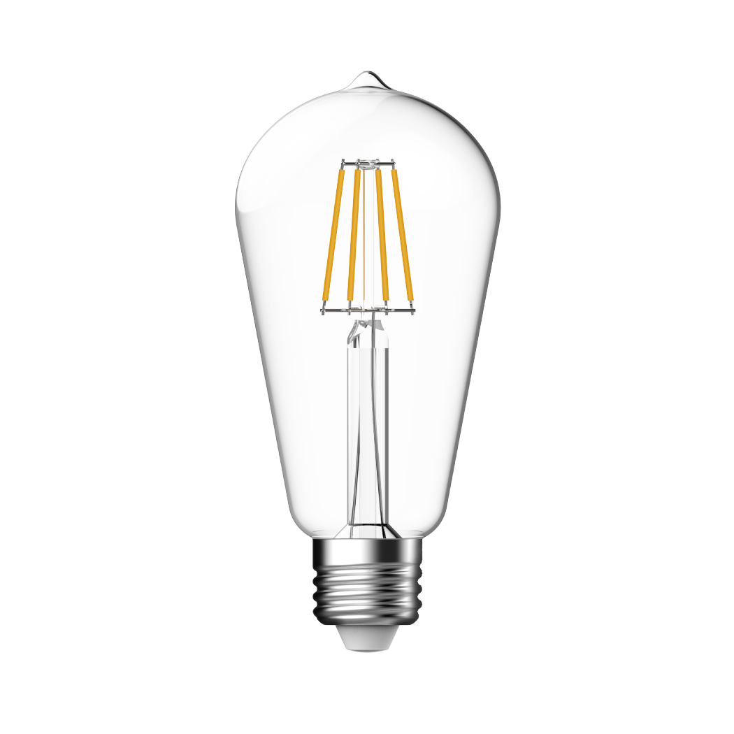 SupValue ST64 7.5W LED Filament Globe, Base: E27