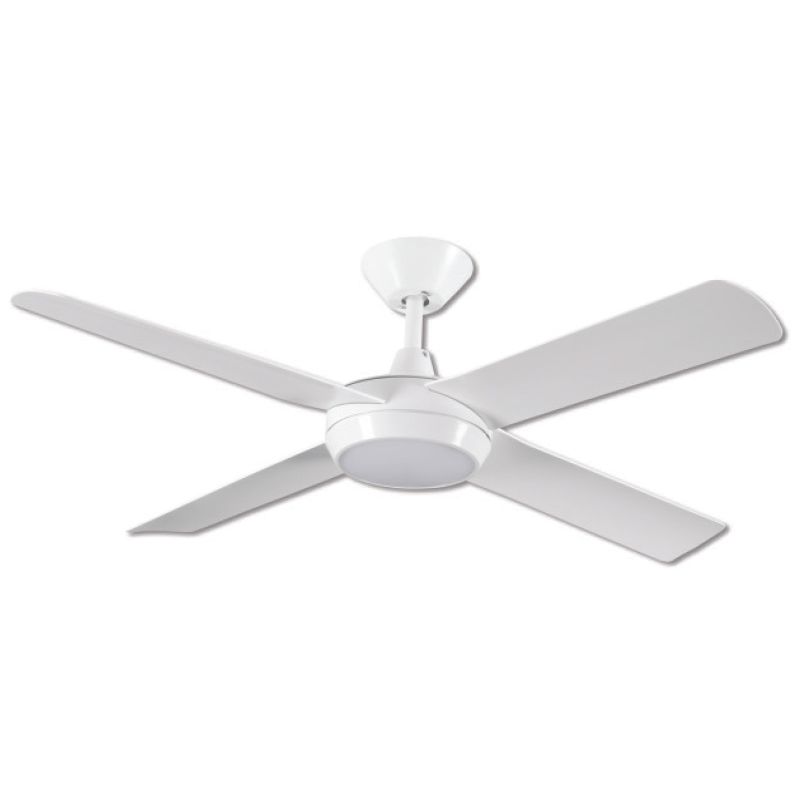 Concept DC Ceiling Fan with 18W CCT Led Light, Size: 52&quot; (132cm), Colour: White