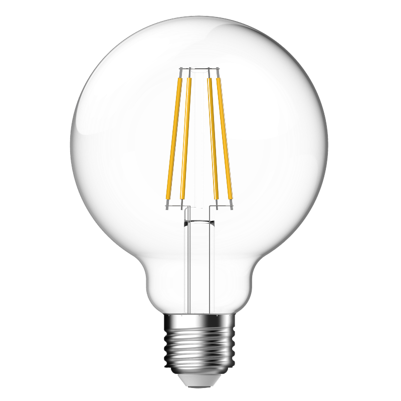 SupVaue G95 7.5W LED Filament Globe, Base: E27