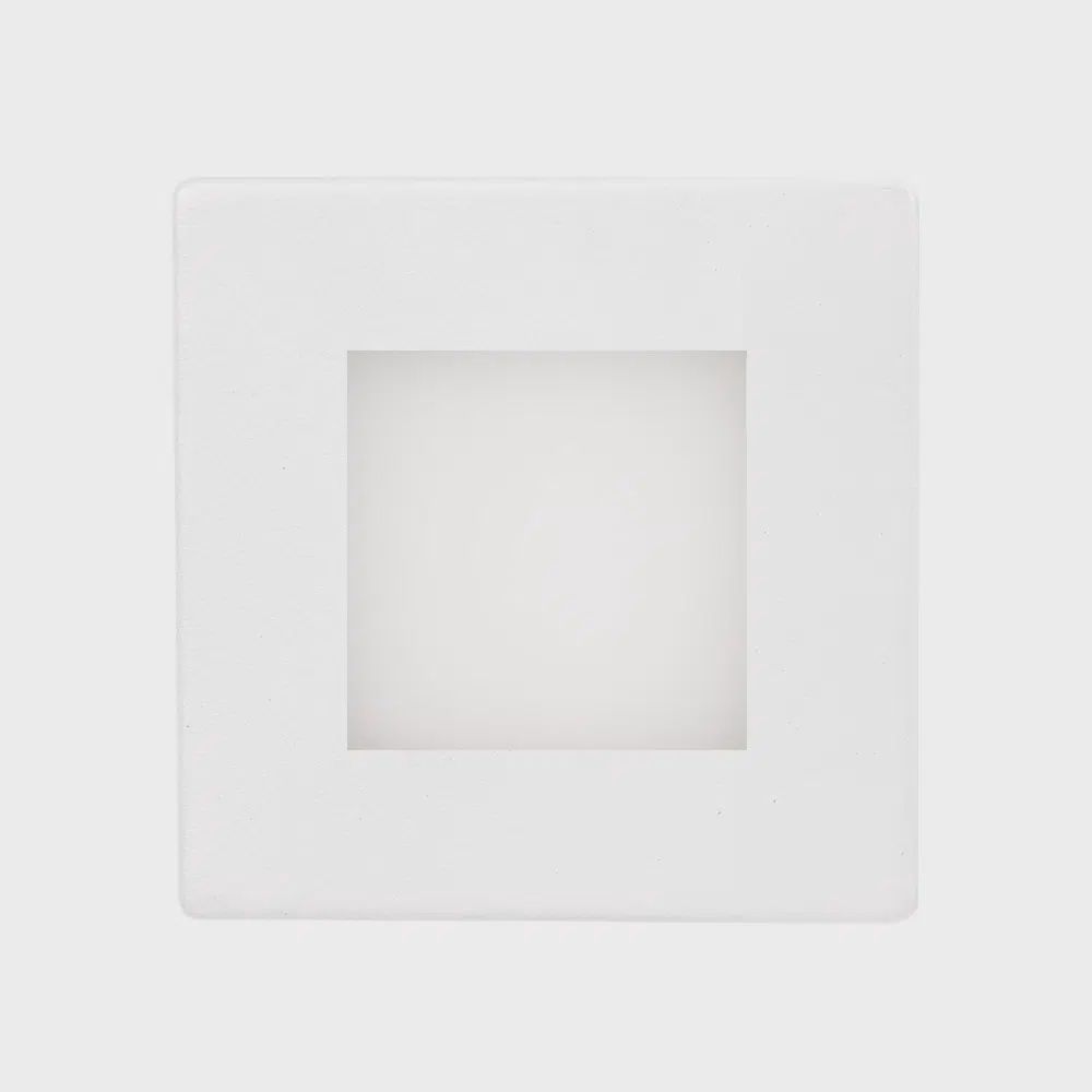 Aspen 3W Tri CCT LED Recessed Step Light, Colour: Matt White