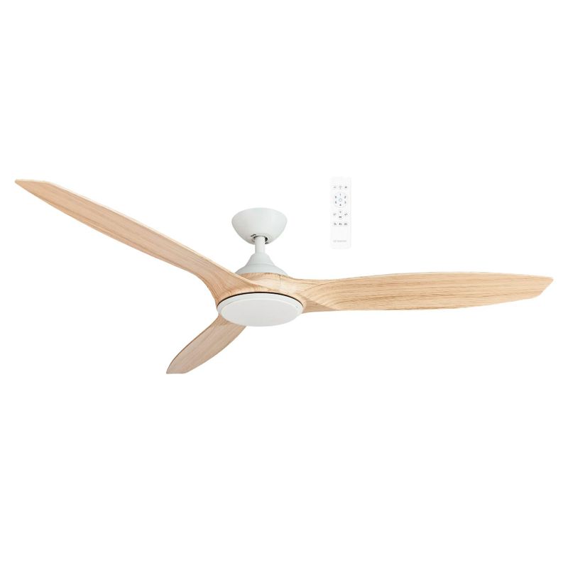Newport DC Ceiling Fan with 18W CCT LED Light &amp; Wi-Fi- 56&quot;