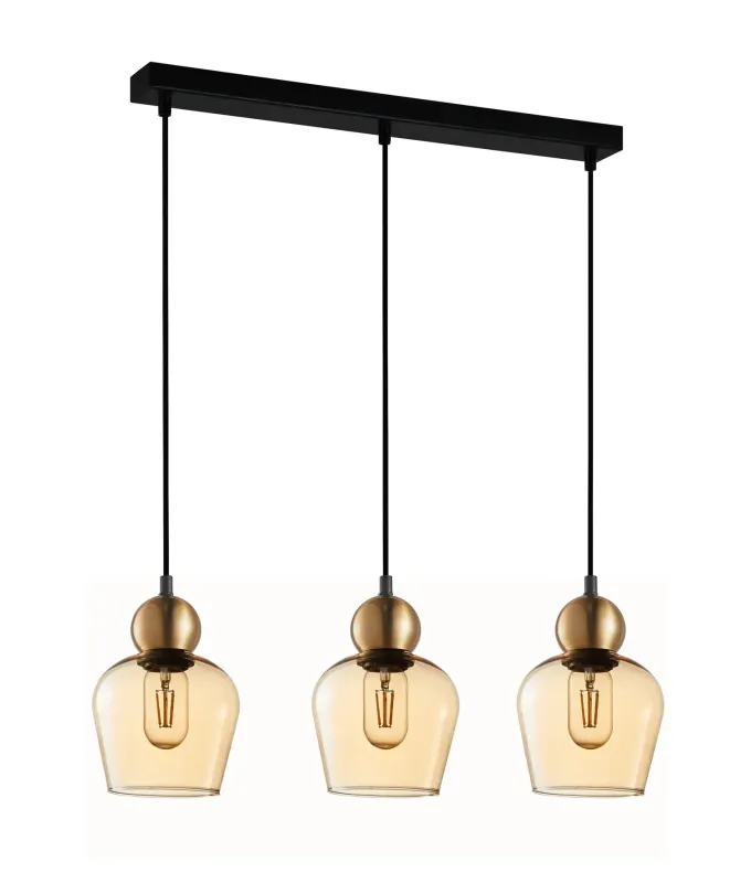 Champan 3 Light Pendant