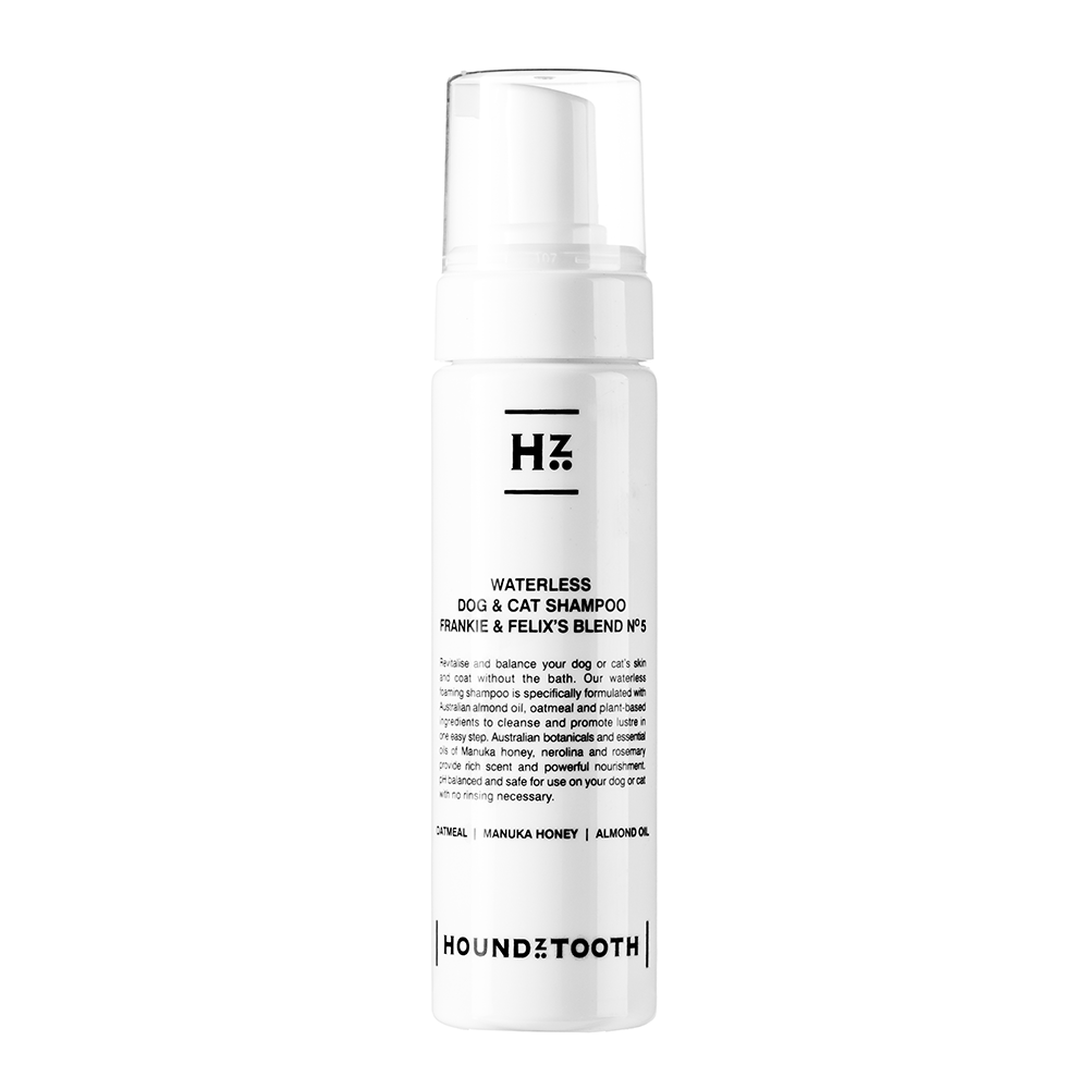 Houndztooth Everyday Waterless Shampoo for Cats &amp; Dogs Frankie &amp; Felixs Blend No.5 150ml