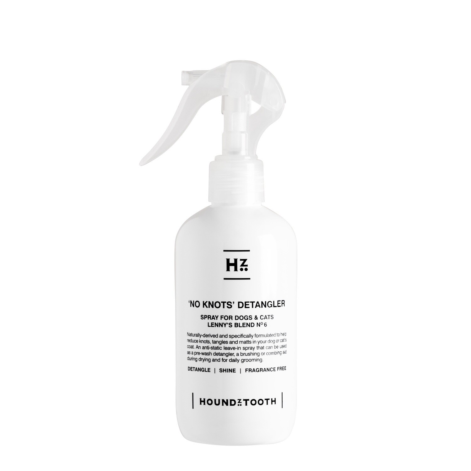 Houndztooth No Knots Detangler Spray for Dogs &amp; Cats Lenny&#39;s Blend No.6 250ml