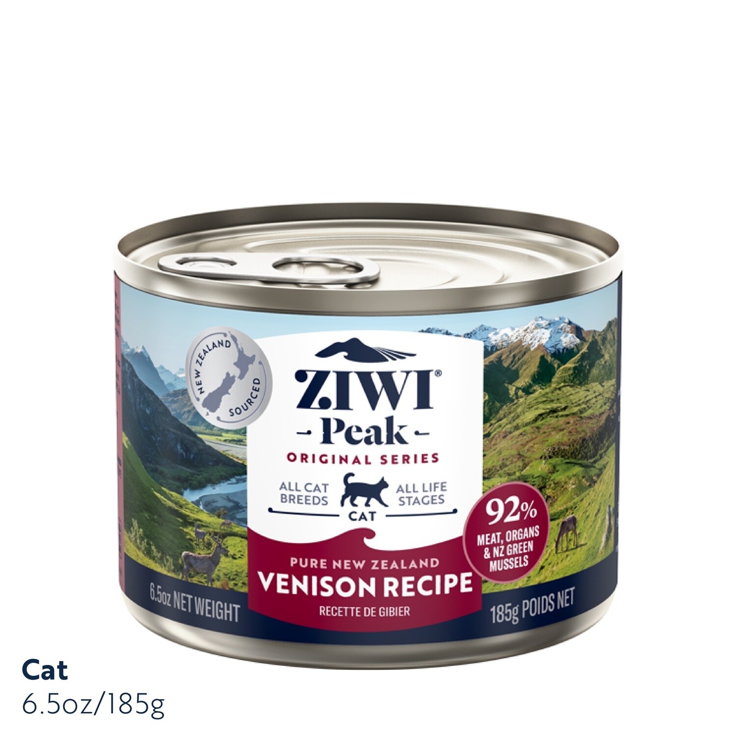 Ziwi Peak Cat Venison Can 185g