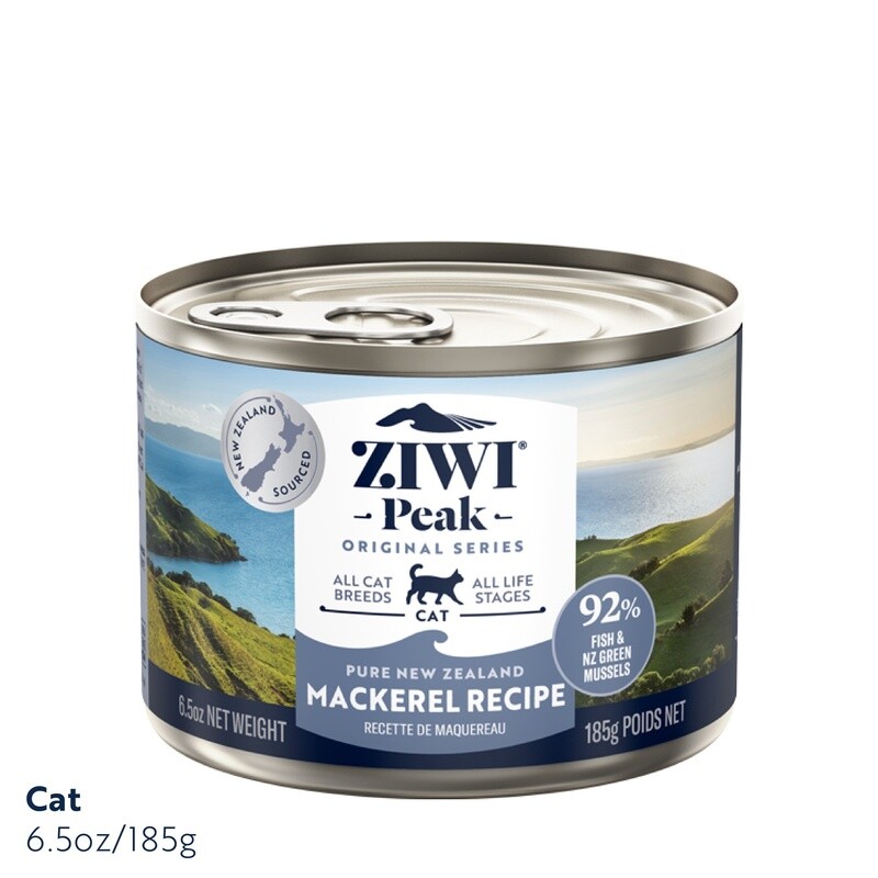 Ziwi Peak Cat Mackerel Can 185g
