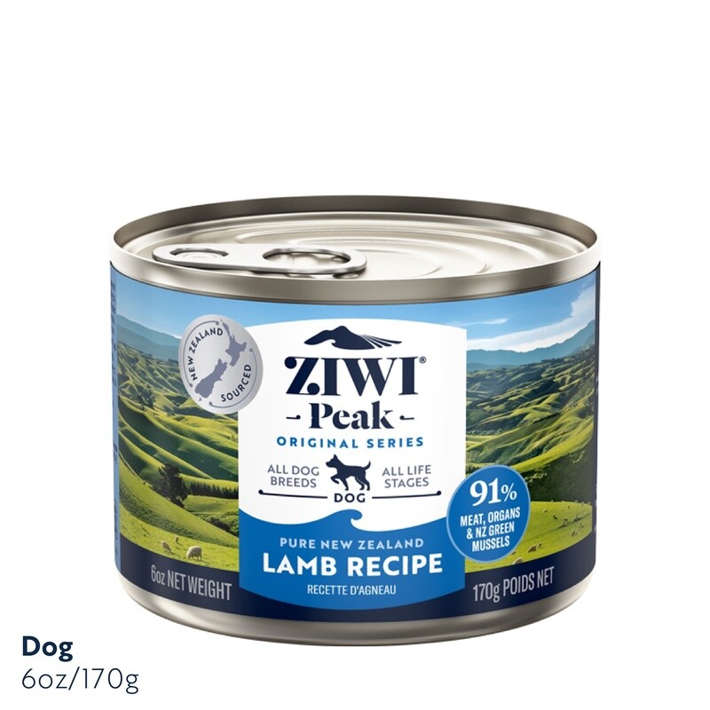 Ziwi Peak Dog Lamb Can 170g