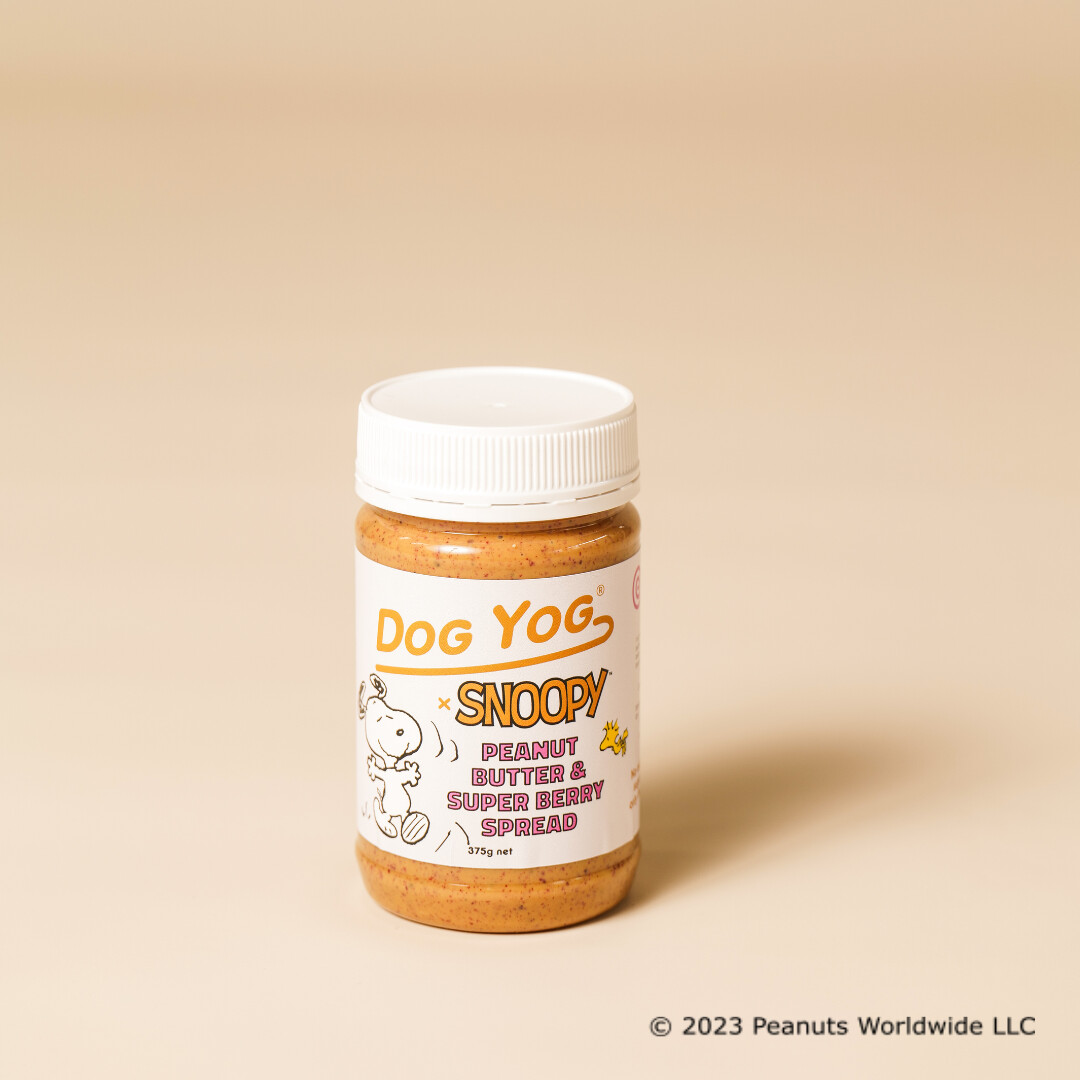 Dog Yog x Snoopy Peanut &amp; Super Berry Spread 375g
