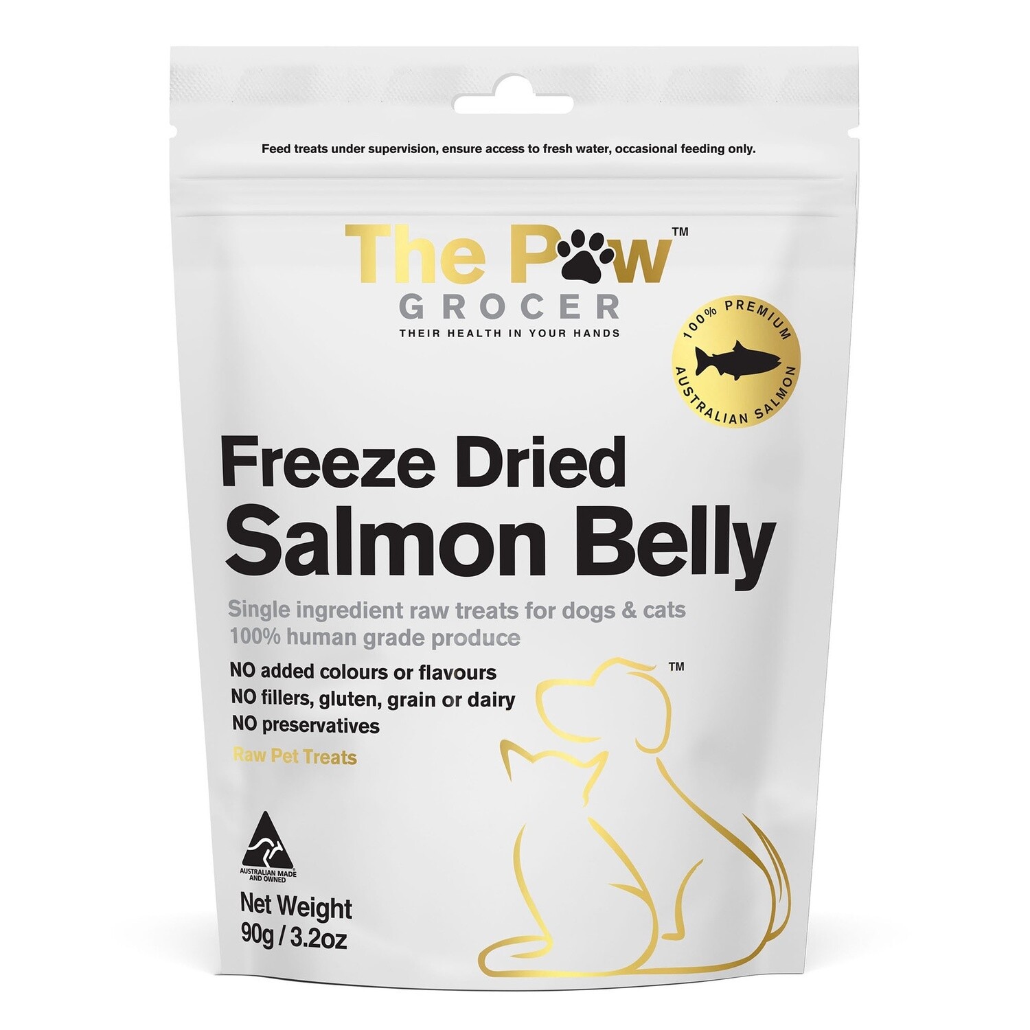 The Paw Grocer - Salmon Belly 90g