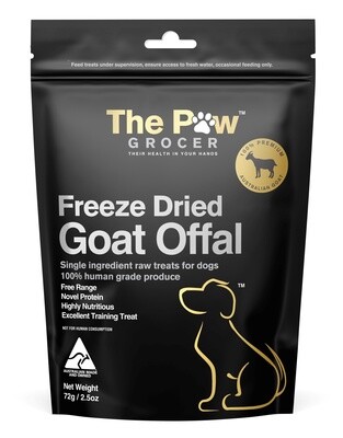 The Paw Grocer - Black Label Goat Offal 72g