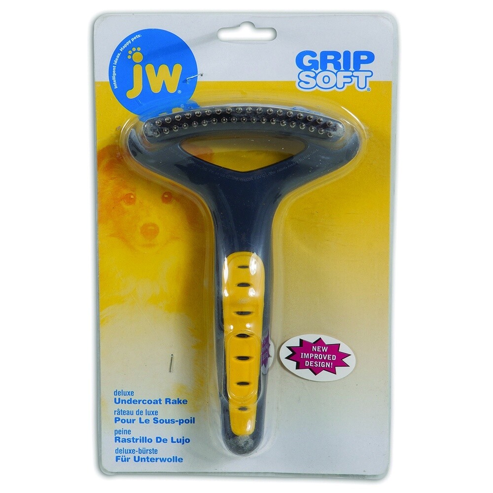 GripSoft Undercoat Rake Double Row 17x12cm