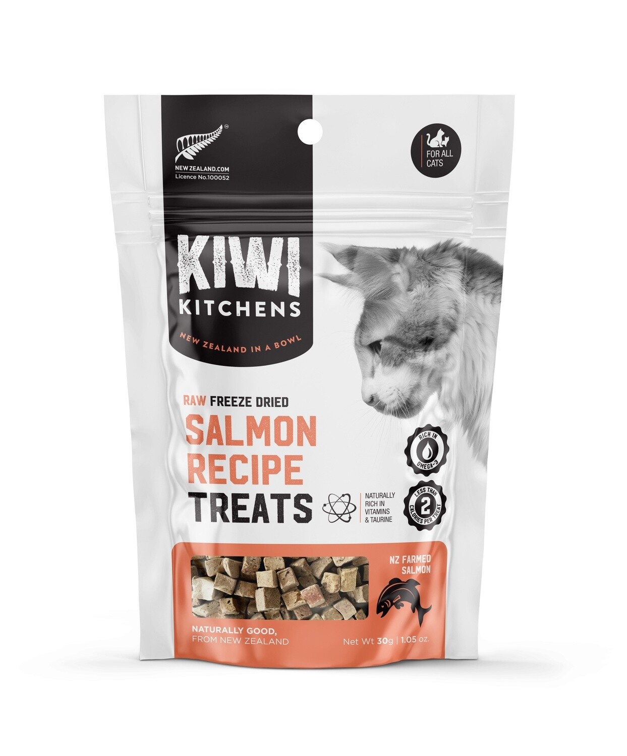Kiwi Kitchens Freeze Dried Salmon Cat Treat 30G