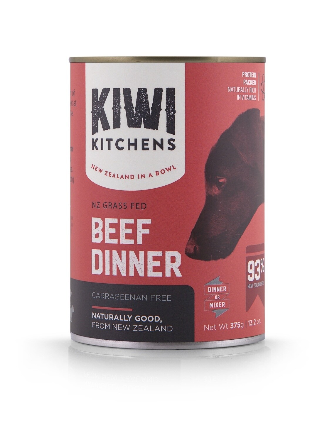 Kiwi Kitchens Dog Beef 375G