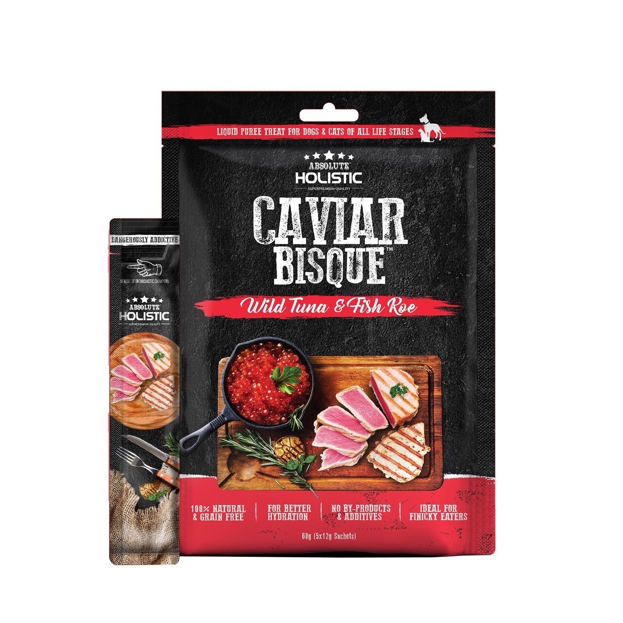 Absolute Holistic Bisque Tuna &amp; Caviar 60gm