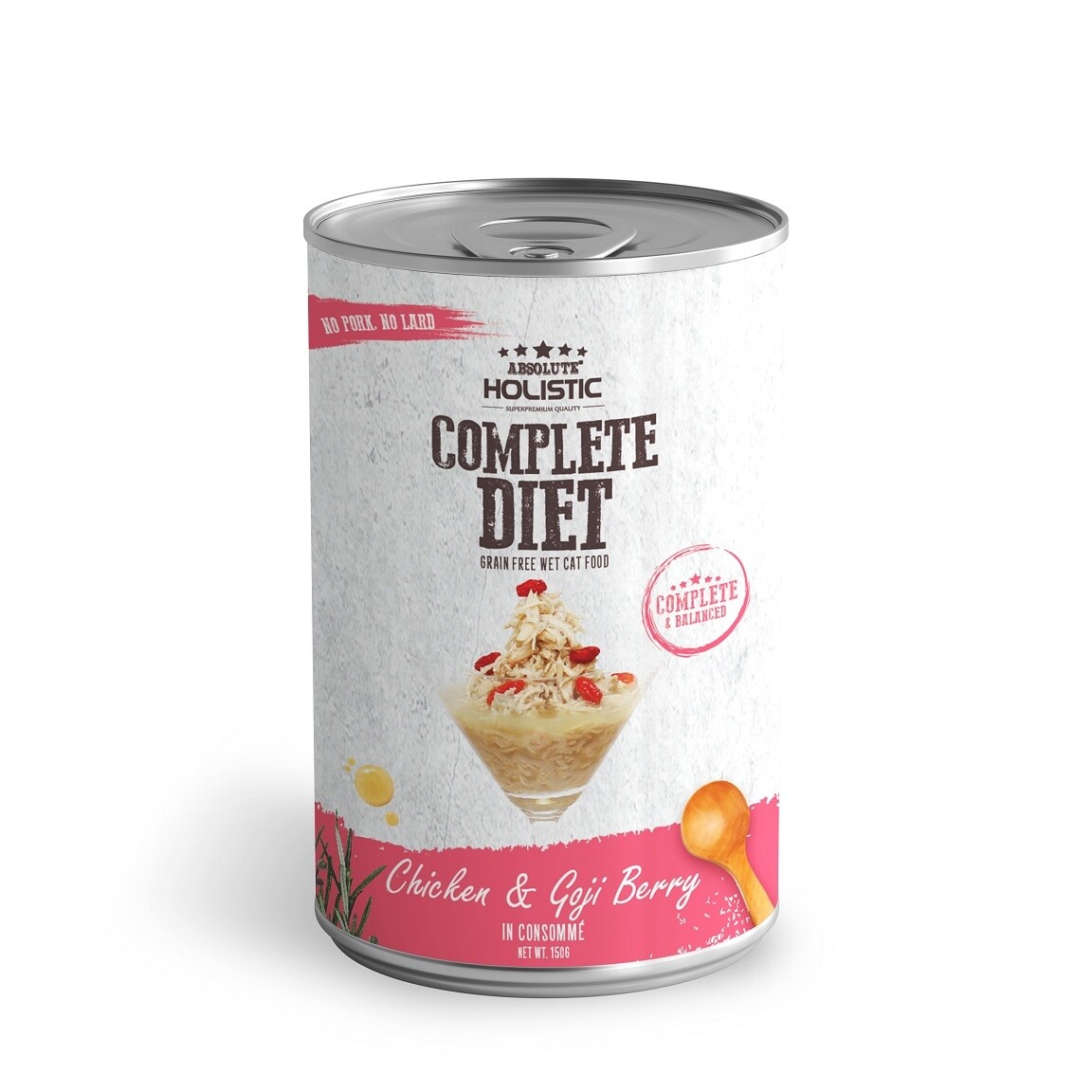 Absolute Holistic Complete Diet Chicken &amp; Goji Berry 150gm